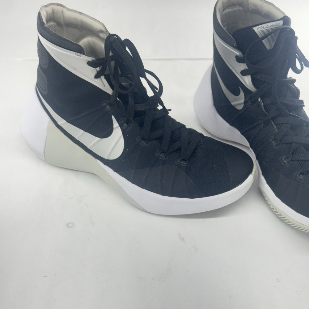 Nike Hyperdunk 2015  Womens Basketball Shoes Black Silver 749885-001 size 10
